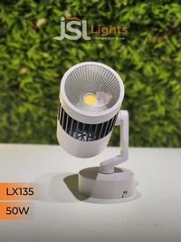 LX 135 50W LED Wall Spotlight White Body - 50W, 6000K, White