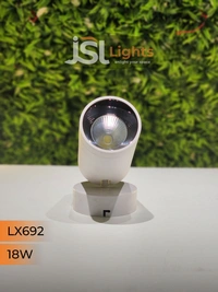 LX 692 18W LED Wall Spotlight White Body - 18W, 6000K, White
