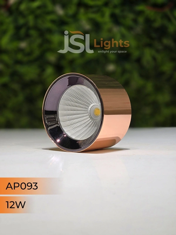 APRA 093 12W RG Round Surface Cylindrical Light - 12W, 4000K