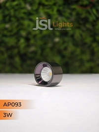 APRA 093 6W PB Round Surface Cylindrical Light - 3W, 4000K