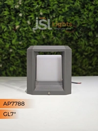 JSL 7788 7 Inches Outdoor Pillar Post Gate Light - Gate Light 7"