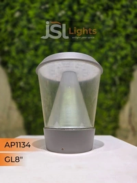 JSL 1134 12W 8-Inch LED Gate Light – Stylish Outdoor Pillar Lamp for Main Gate & Garden"