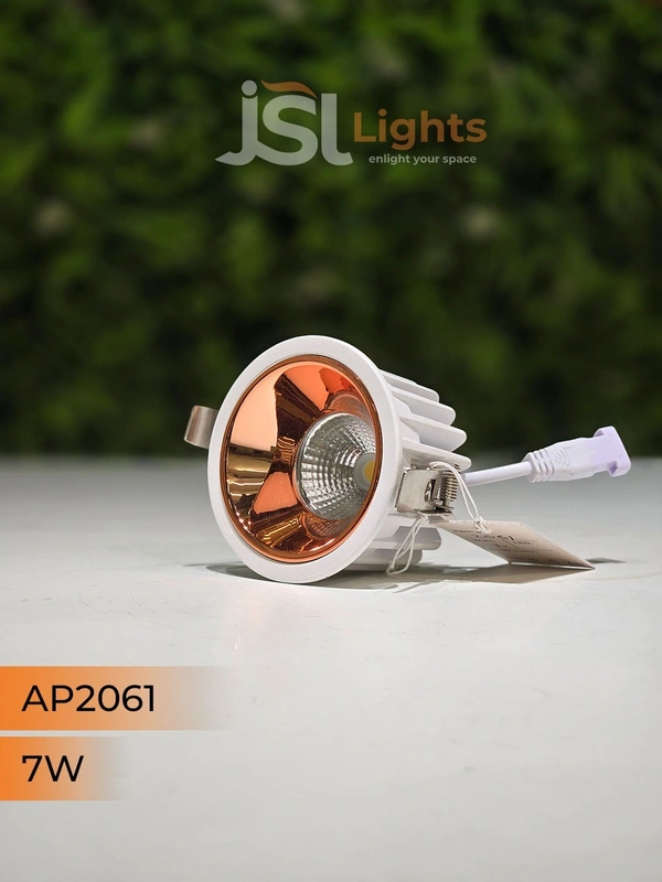 APRA 2061 7W PKW RG Deep Recessed COB Downlight - 7W, 4000K