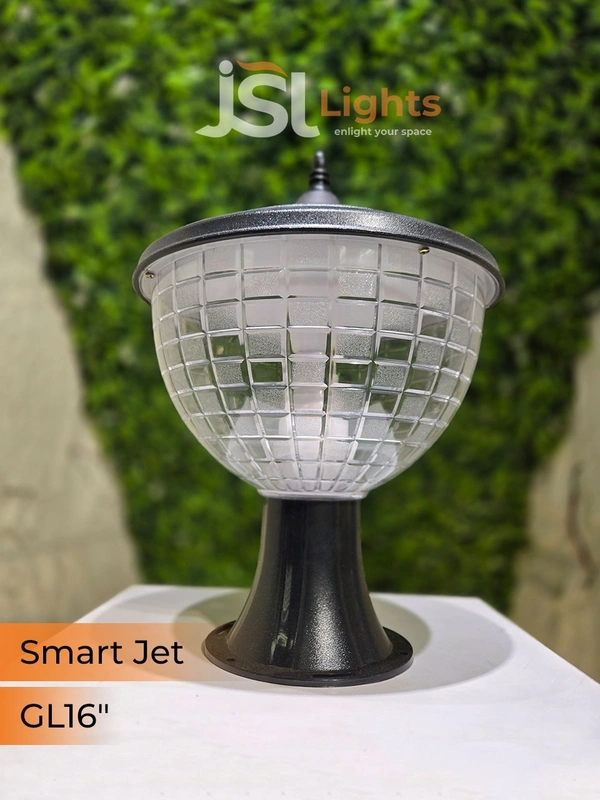 JSL APRA Smart Jet 16 Inches Outdoor Unbreakable Polycarbonate Gate Light
