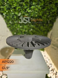 1220 50W 16-Inch Outer Gate Light | Post Top Lamp for Outdoor Lighting