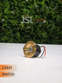 LX 541 3W Black GD Deep Recessed COB Downlight - 3W