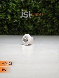 APRA  421 3W White Deep Recessed COB Downlight - 1W, GREEN