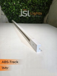 APRA 1Meter ABS Black Ceiling Track Channel - 1M, White