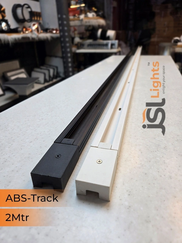 APRA 1Meter ABS Black Ceiling Track Channel - 2M, Black
