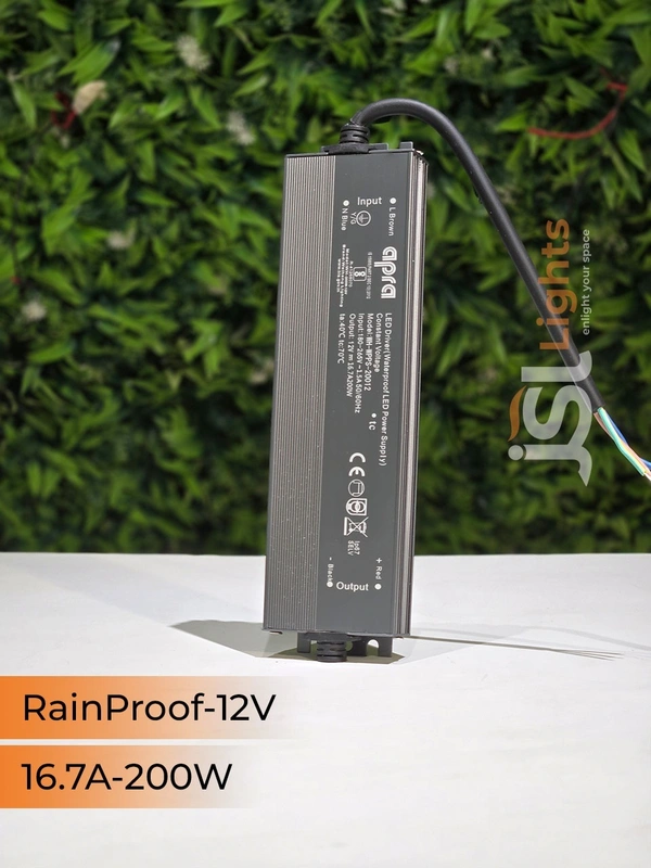 APRA Rain Proof 12V 200W SMPS Driver - 200W