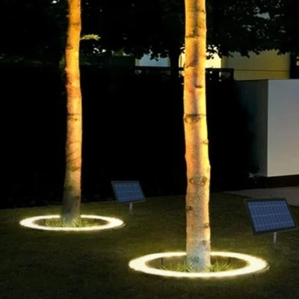 Apra YCD 028 Tree Hugging Garden Light – Decorative Outdoor LED for Trees | 12W x 5P = 60W | Warm White & RGB Colour Changing | IP66 Waterproof | 1-Year Replacement Warranty - Warm White