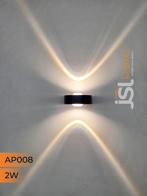 APRA 008 2W Up Down Outdoor Wall Light