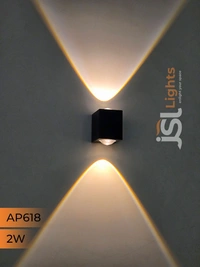 APRA 618 2W Up Down Outdoor Wall Light - 2W