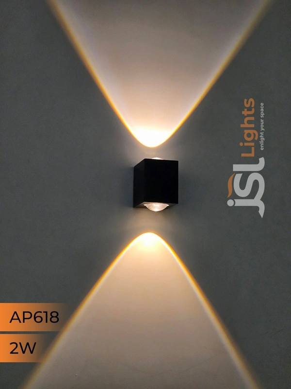 APRA 618 2W Up Down Outdoor Wall Light - 2W