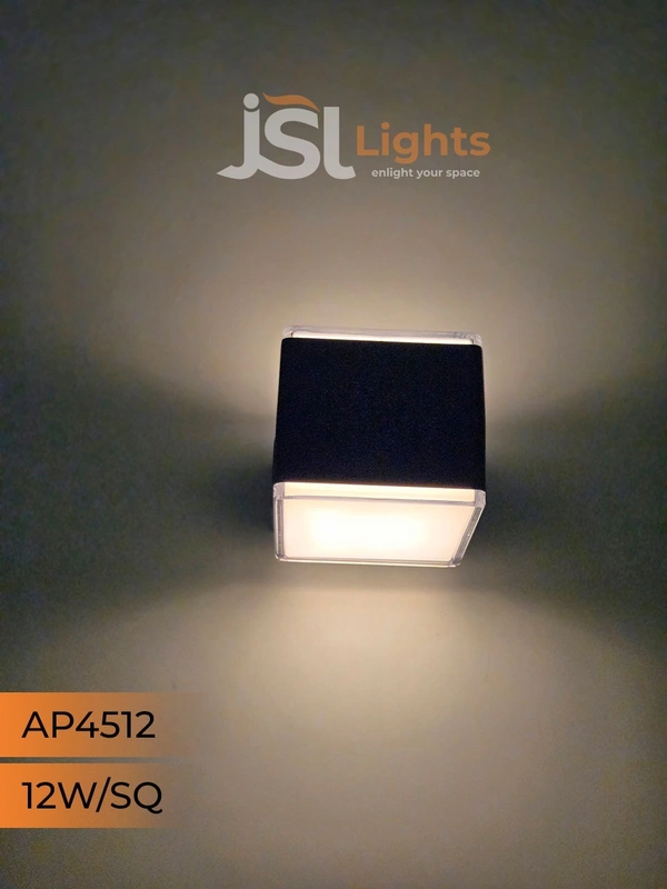 APRA 4512 12W Up Down Outdoor Wall Light - SQ