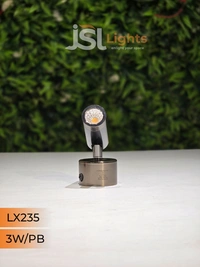 LX 235 Surface Wall Spot Focus Light – 3W / 6W / 10W | 3000K LED | Multiple Body Colours | Modern Picture Light - 3W, PB