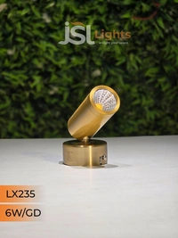 LX 235 Surface Wall Spot Focus Light – 3W / 6W / 10W | 3000K LED | Multiple Body Colours | Modern Picture Light - 6W, GD