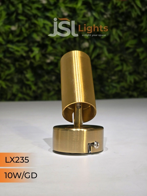 LX 235 Surface Wall Spot Focus Light – 3W / 6W / 10W | 3000K LED | Multiple Body Colours | Modern Picture Light - 10W, GD