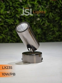 LX 235 Surface Wall Spot Focus Light – 3W / 6W / 10W | 3000K LED | Multiple Body Colours | Modern Picture Light - 10W, PB