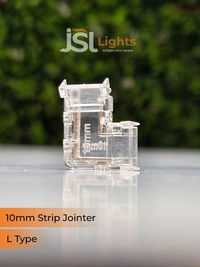 JSL APRA 10 mm Led Strip Jointer (20 Pcs Packing) - L Jointer