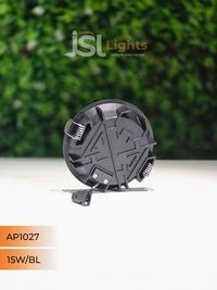 APRA 1027 15W RD Deep Down Diffuser Panel Led Light - 15W, 4000K, Black