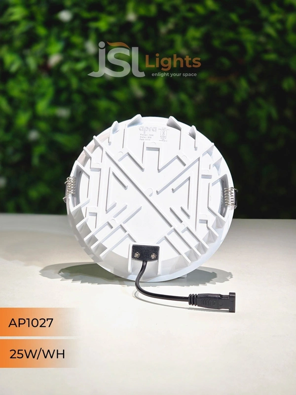 APRA 1027 25W RD Deep Down Diffuser Panel Led Light - 25W, 6000K, White