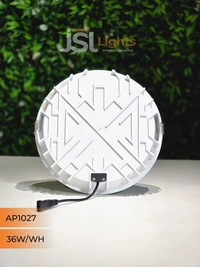 APRA 1027 36W RD Deep Down Diffuser Panel Led Light - 36W, 4000K, White