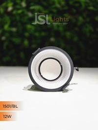 APRA 1501 12W Round 3in1 Deep Recessed Panel Downlight  - 12W, BK+GBK