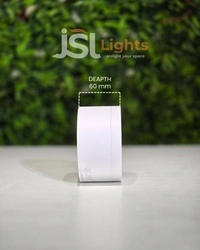 APRA 2033 15W Round Surface Diffuser Panel Light - 15W, White