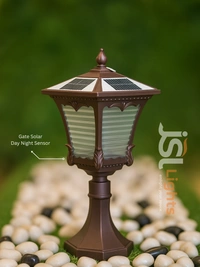 APRA APT4018 5W 16 Inches Solar 3CCT Outdoor Gate Light - Gate Light