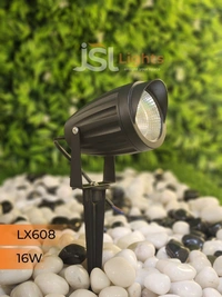 LX 608 16W LED Spike Garden Light - 16W, WW