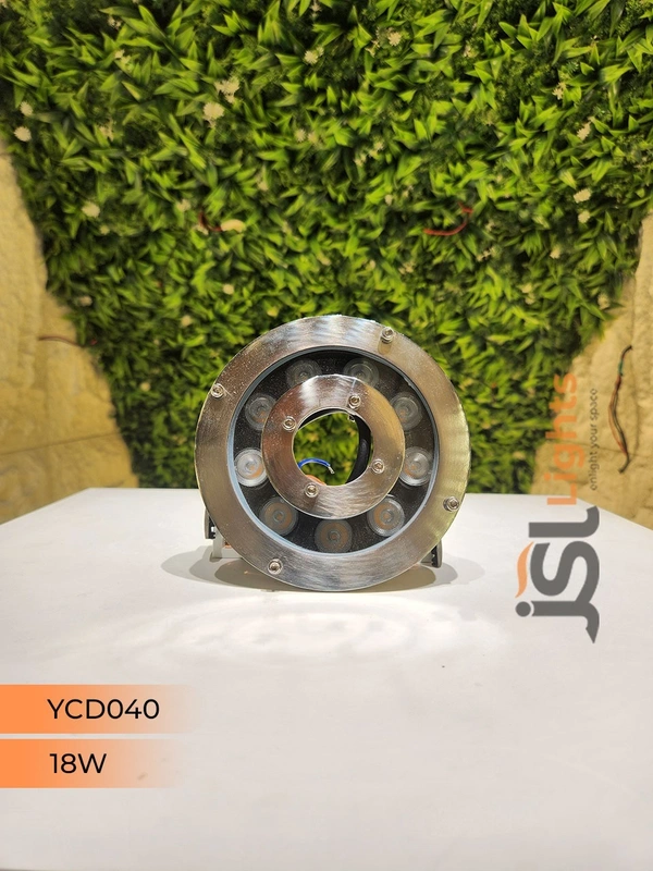 APRA YCD040-IMP Under Water 18W Nozzle Pool Led Light - 18W, WW