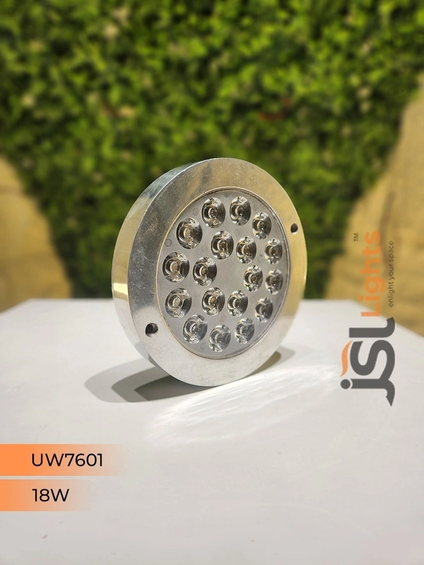 7601SS-IND Under Water WW Surface Pool Led Light - 18W, WW