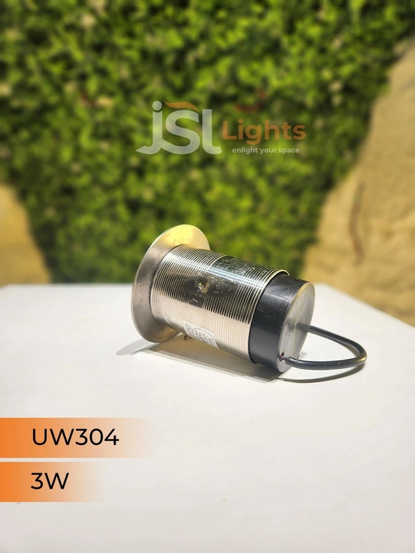 304 SS-IND 3W Ground Burial Concealed Led Light - 3W, WW
