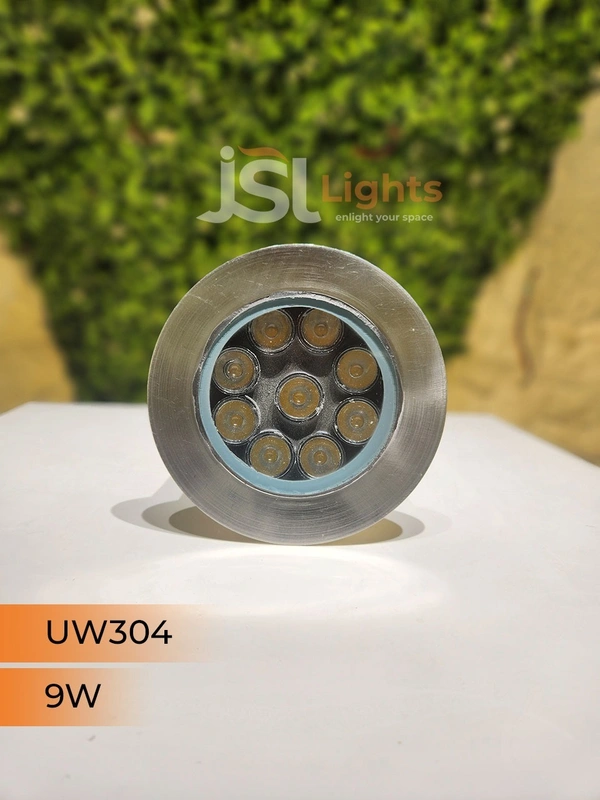 304 SS-IND 9W Ground Burial Concealed Led Light - 9W, WW