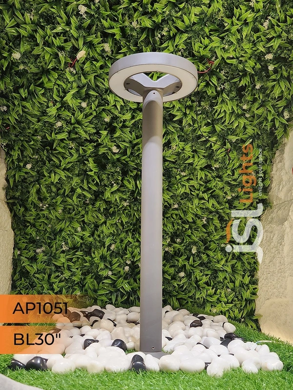 APRA AP 1051 12W 30" Outdoor Garden Bollard Light - Bollard Light