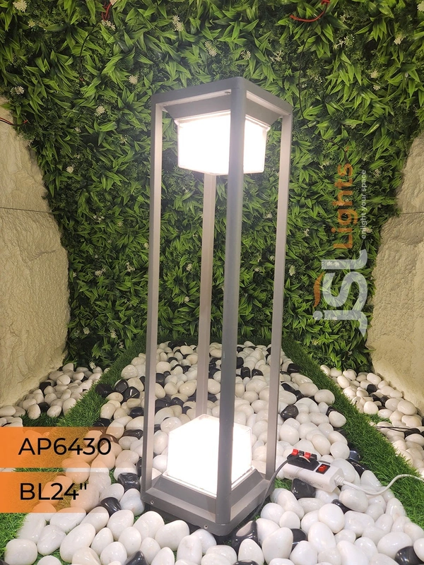 JSL AP 6430 2*12W 25" Outdoor Garden Bollard Light - Bollard Light