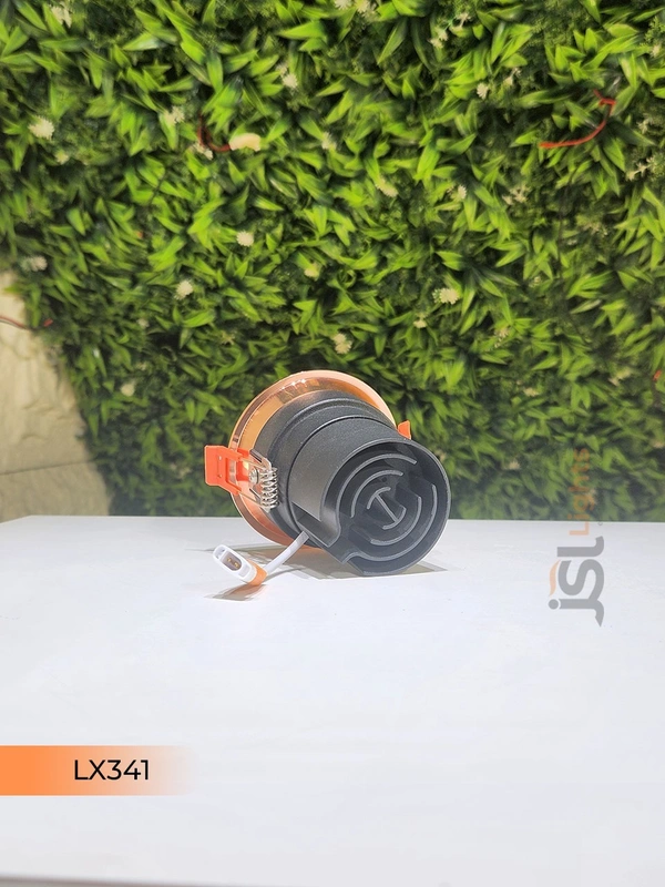 LX 341 12W Black RG Deep Recessed COB Downlight - 12W, 4000K