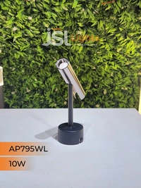 APRA AP795 10W Black PB Surface Wall Cob Focus Light - 10W, 3000K, Black PB