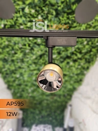 APRA AP595 12W LED Track 360° Focus Spotlight - 12W, 3000K, GD