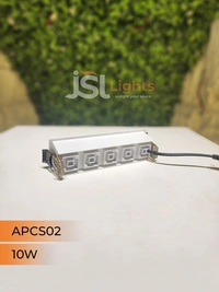 APRA AP CS02 10W  White Linea Recessed COB Spotlight - 10W, 3000K, White