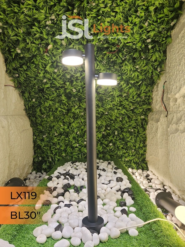 LX 119 12W 30" Outdoor Garden Bollard Light - Bollard Light