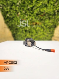 APRA AP CS02 2W  Black Linea Recessed COB Spotlight - 2W, 3000K, Black