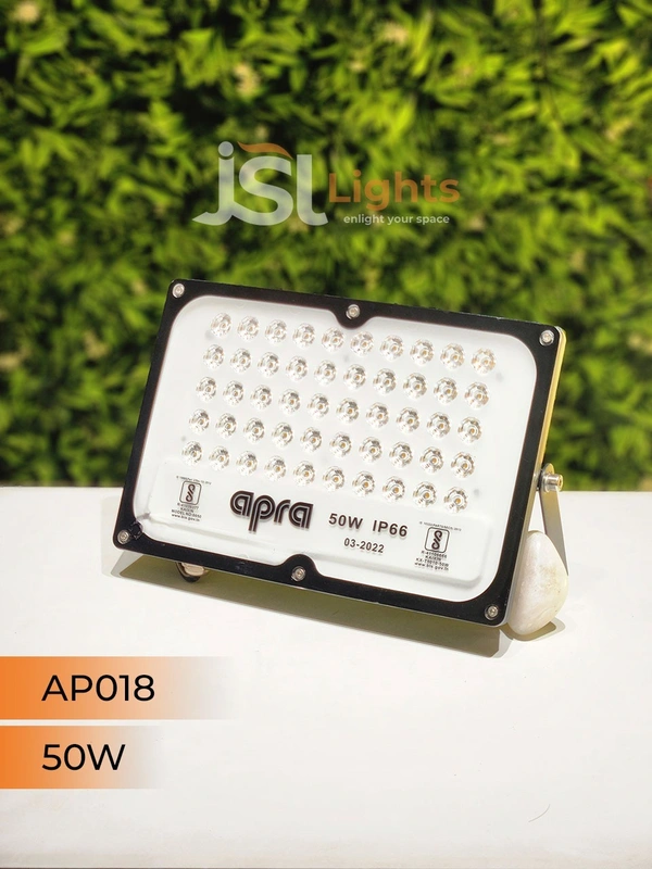 APRA AP018 50W Waterproof Outdoor LED Flood Light - 50W, 3000K