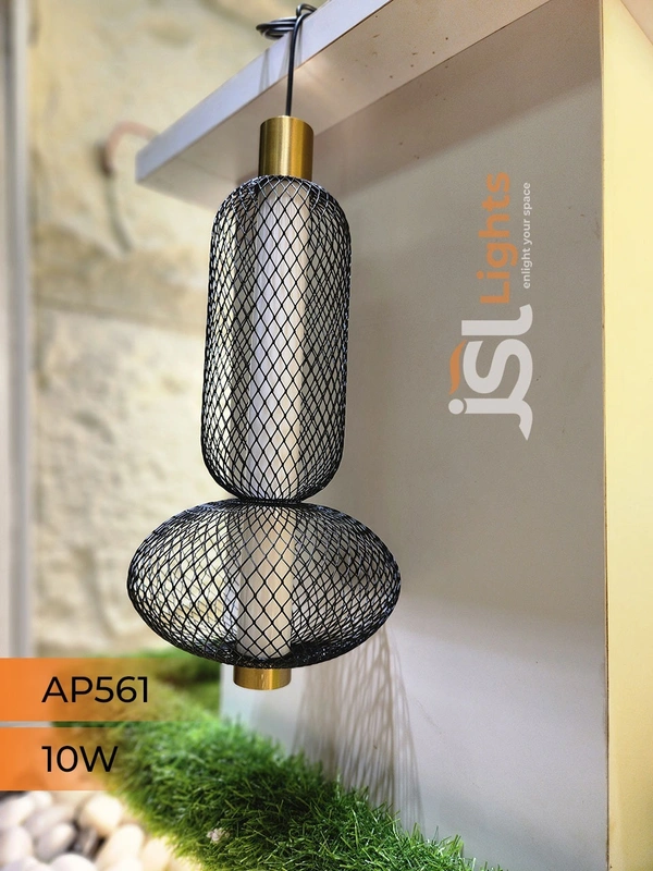 APRA AP 561 10W Black GD Surface Hanging Light - Black GD