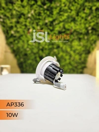 APRA AP 336 Round Deep Recessed COB Downlight - 10W, 3000K