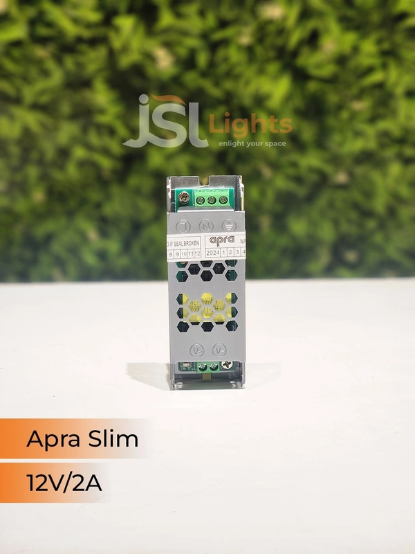 APRA Slim 12V Led Strip Constant Current Driver - 24W/2AM