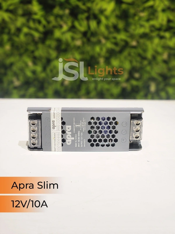 APRA Slim 12V Led Strip Constant Current Driver - 120W/10AM