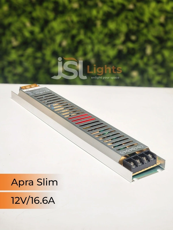APRA Slim 12V Led Strip Constant Current Driver - 200W/16.5AM