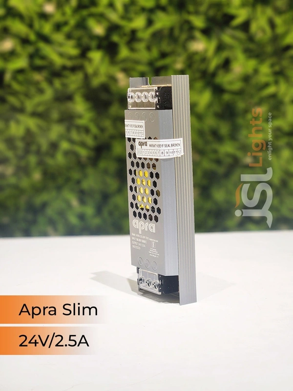 APRA Slim 24V Led Strip Constant Current Driver - 2.5Amp